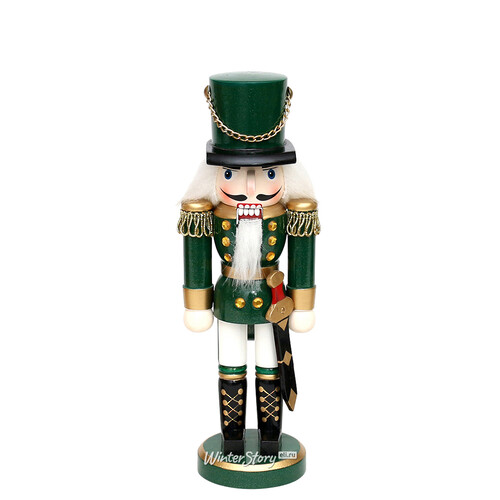 Декоративная фигурка Гвардеец Короля в зеленом мундире 20 см Sigro