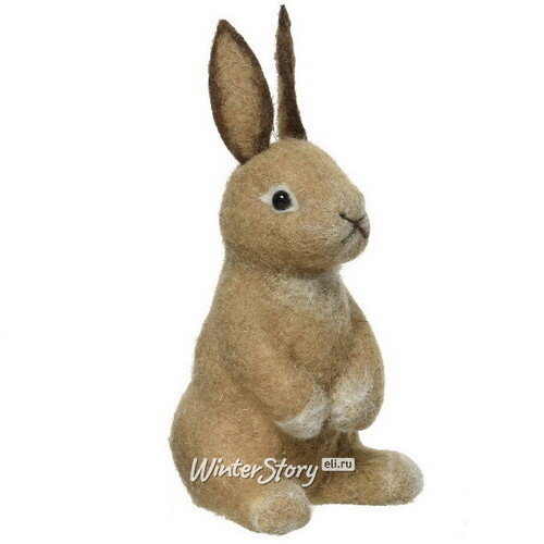 Декоративная фигура Кролик Вилфред 20 см бежевый Kaemingk