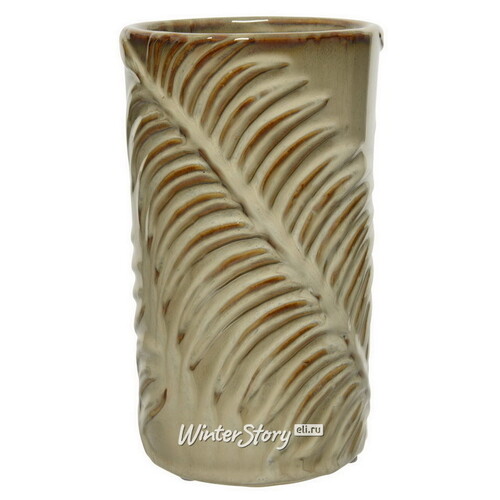 Керамическая ваза Modern Jungle: Amber 19 см Kaemingk