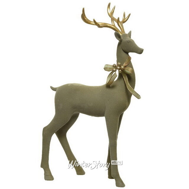 Декоративная фигурка Олень Кристоф - Барханный Странник 46 см Kaemingk