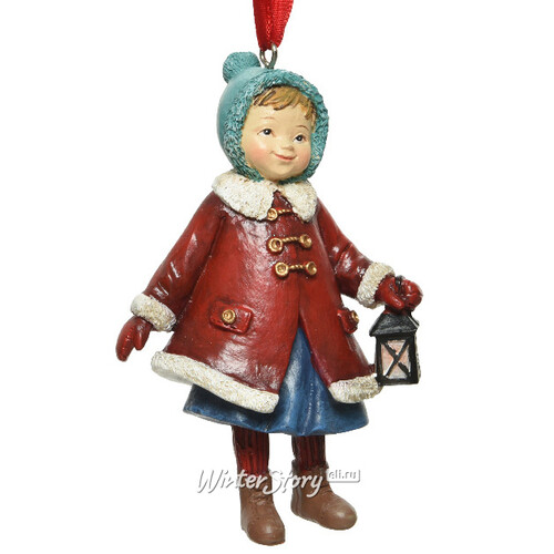 Елочная игрушка Девочка Клоди - Утро Рождества в Эммелорде 9 см, подвеска Kaemingk