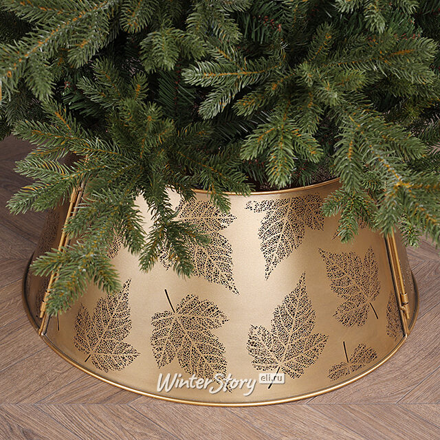 Металлическая корзина для елки Maple Leaves 52*22 см, складная Kaemingk