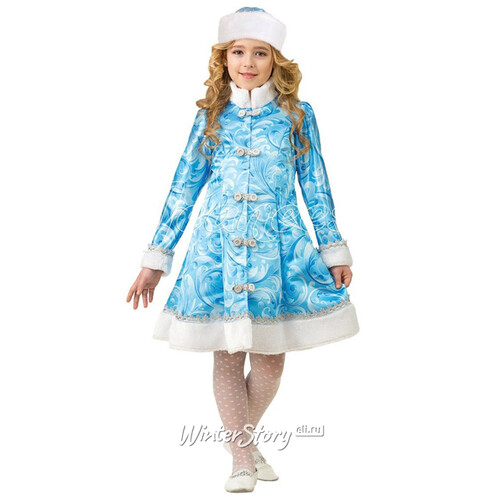Карнавальный костюм Снегурочка Сказочная, рост 116 см Батик