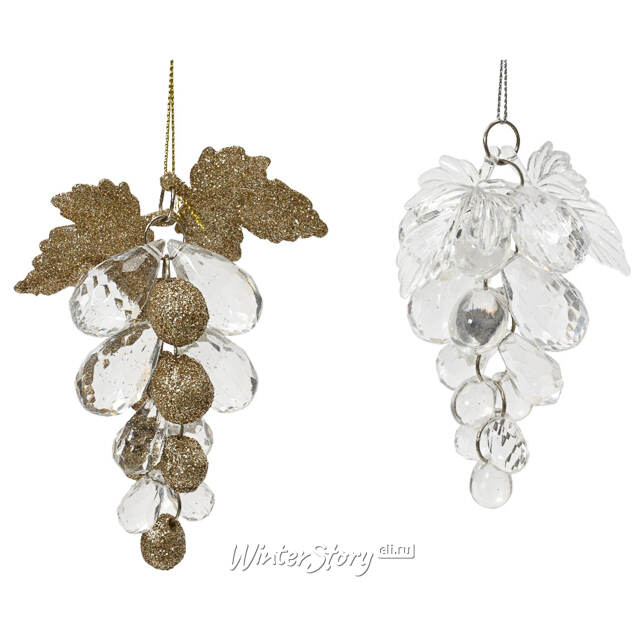 Елочная игрушка Гроздь Винограда - Peterley 10 см Kaemingk