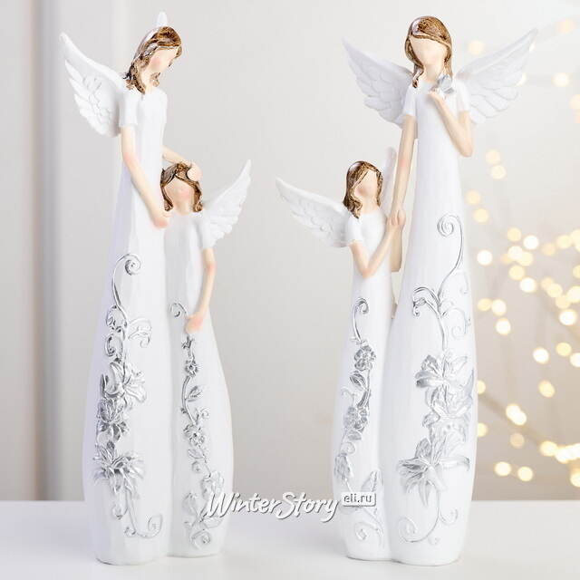 Декоративная фигурка Ангелы: Мирелла и юная Джустина 25 см Kaemingk