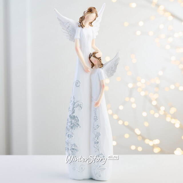 Декоративная фигурка Ангелы: Мирелла и юная Джустина 25 см Kaemingk