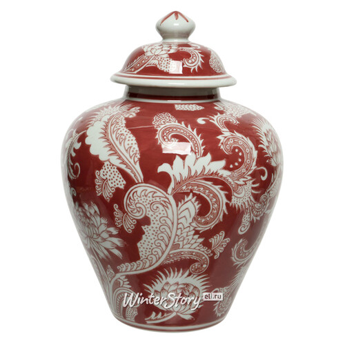 Китайская ваза Цветок Дракона 31 см Kaemingk