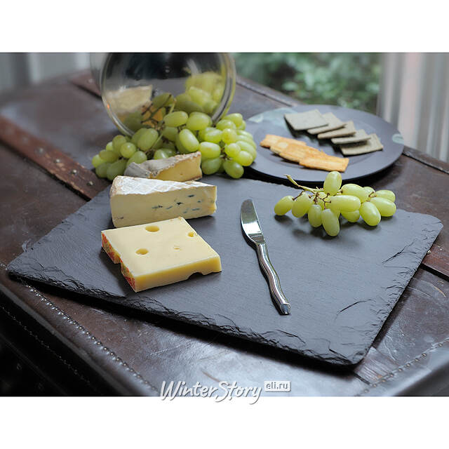 Поднос для закусок, 40*30 см, сланец Koopman