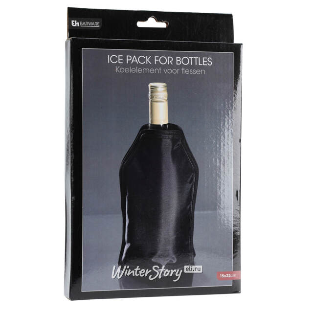 Рубашка для охлаждения вина Black Ice 23*15 см Koopman