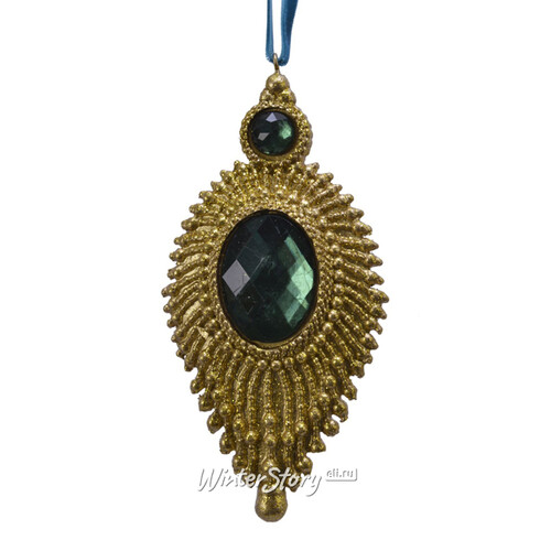 Елочное украшение Smeraldo 13 см, подвеска Kaemingk