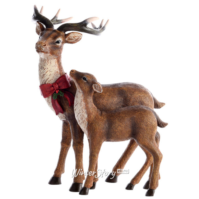 Декоративная фигура Мама и малыш 38 см Kaemingk