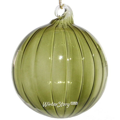 Набор стеклянных елочных шаров Дарио Ринальди 8 см, 5 шт, уцененный ShiShi