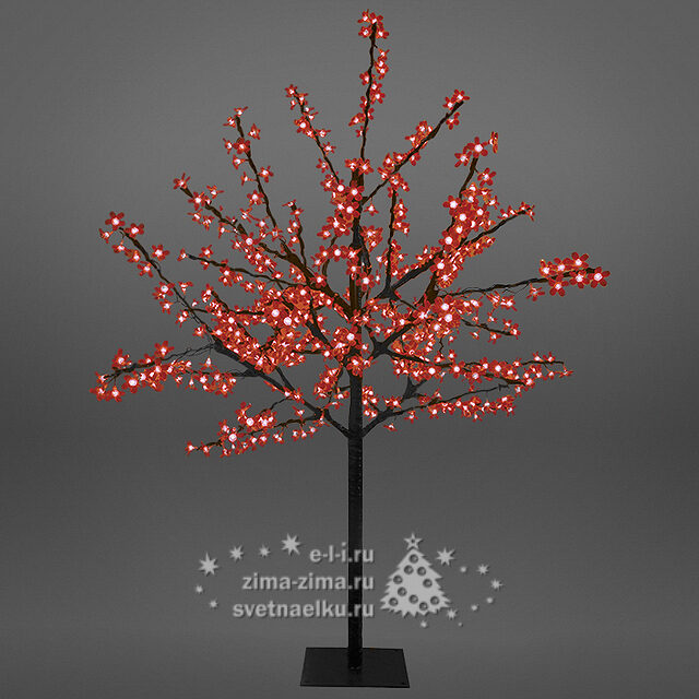 Светодиодная САКУРА 150 см, 540 КРАСНЫХ LED ламп BEAUTY LED