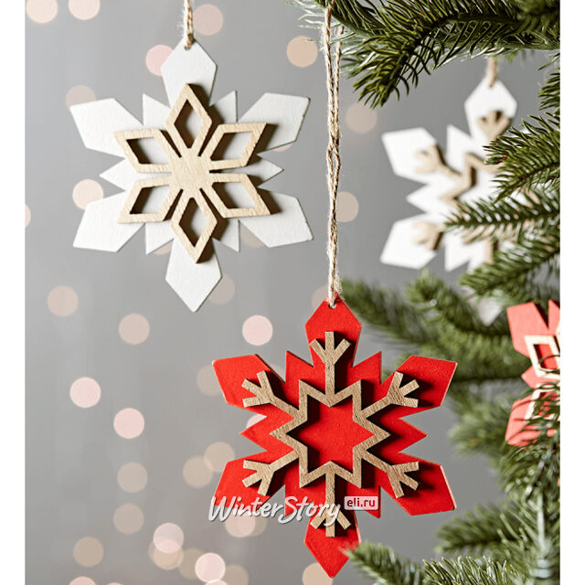 Набор елочных украшений Норвежское Утро, 31 игрушка Снегурочка