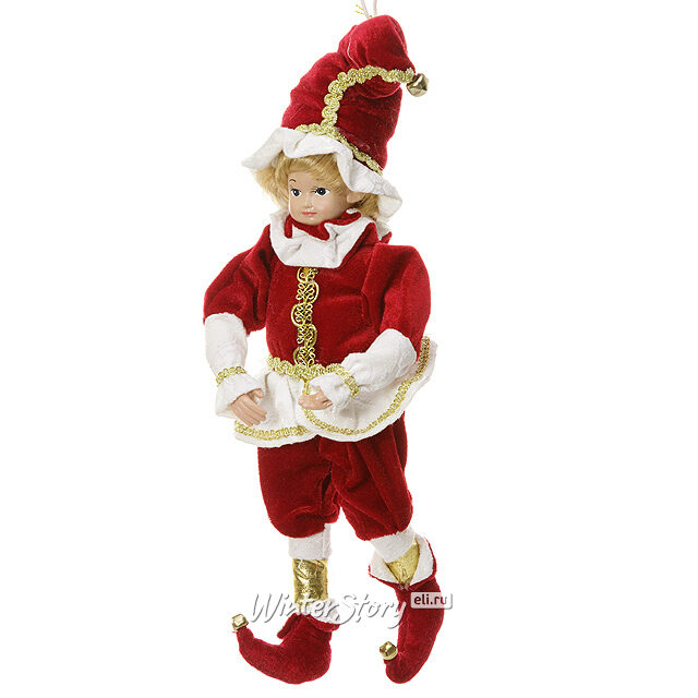 Кукла на елку Эльф Феанор 35 см, подвеска Eggl
