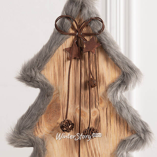 Деревянная елка Devilia Hazel 40 см Kaemingk