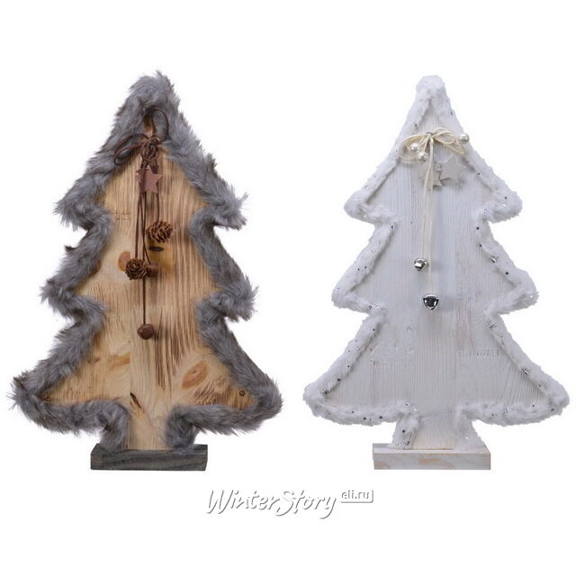 Деревянная елка Devilia Hazel 40 см Kaemingk