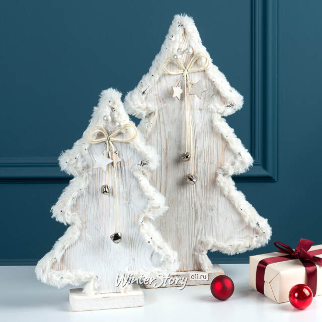 Деревянная елка Devilia Snow 40 см Kaemingk