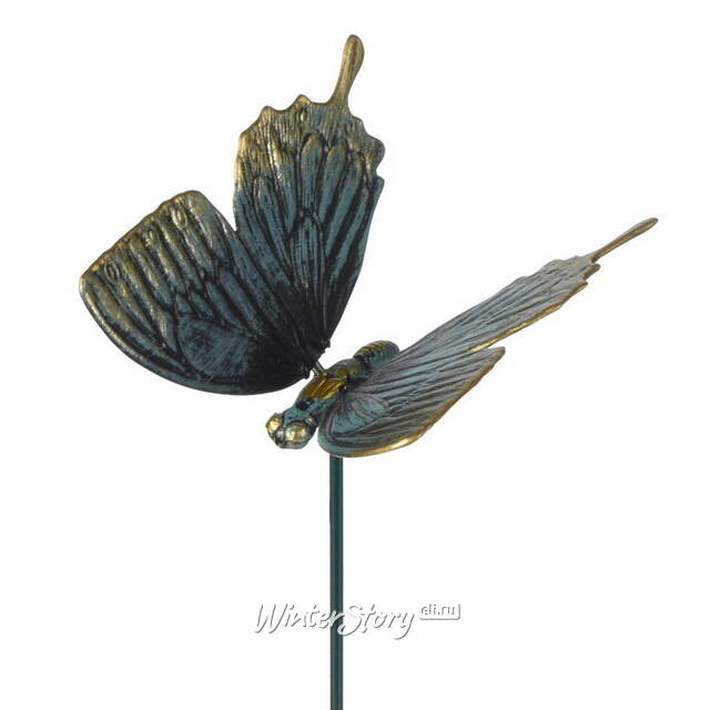Садовый штекер Бабочка Мюриэл: Giardini Di Boboli 40 см синяя Koopman