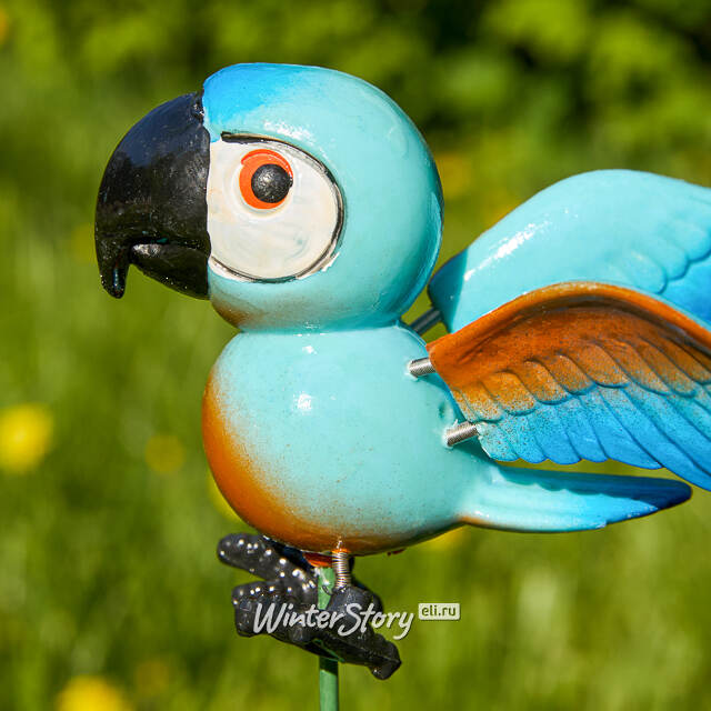 Садовый штекер Попугай Филиппо 67 см синий Koopman