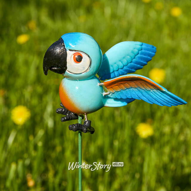 Садовый штекер Попугай Филиппо 67 см синий Koopman