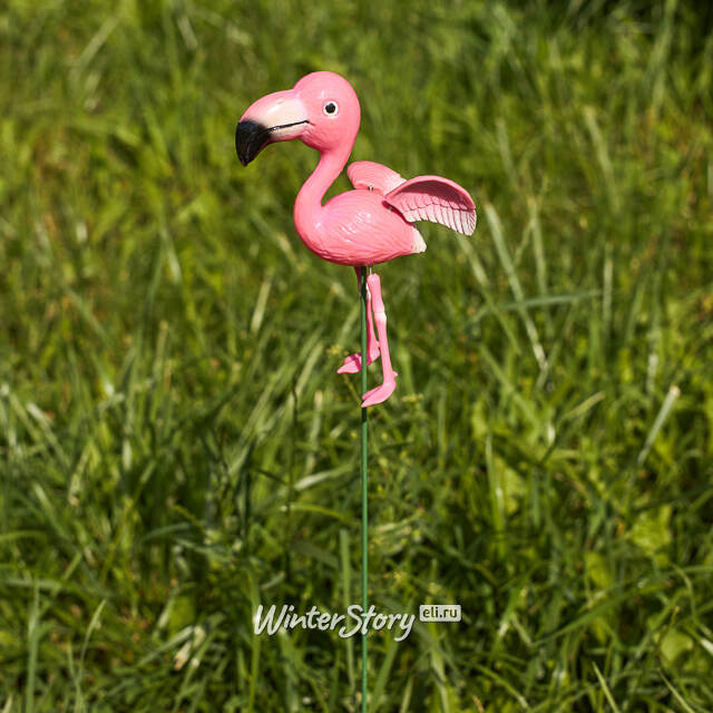 Садовый штекер Фламинго Флориан 67 см розовый Koopman