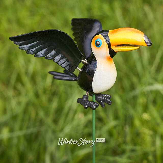 Садовый штекер Тукан Волтер 67 см белый Koopman