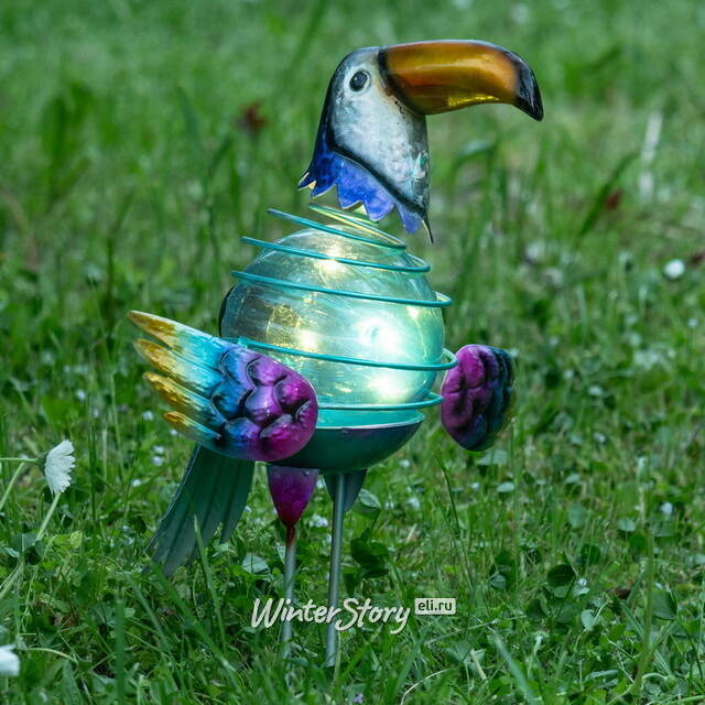 Садовый светильник на солнечной батарее Solar Toucan 34 см Koopman