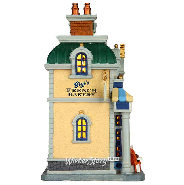 Французская пекарня У ДжиДжи, 22*22 см, подсветка, батарейки Lemax