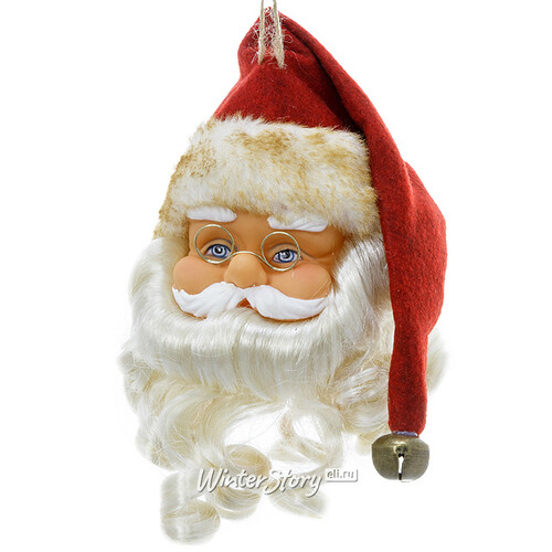 Елочная игрушка Санта-Клаус 18 см, подвеска Kaemingk