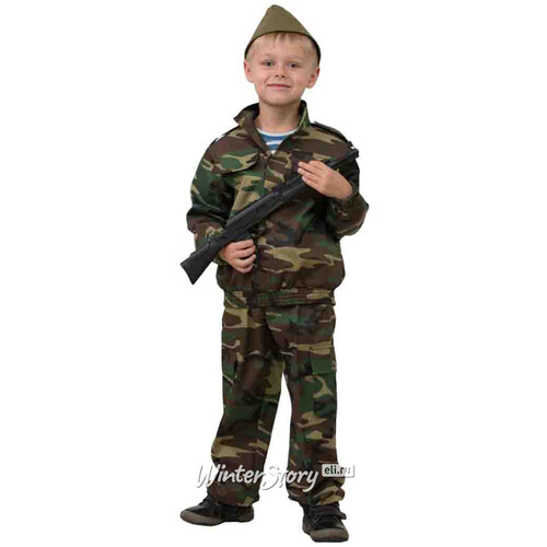 Детская военная форма Разведчик, рост 122 см Батик