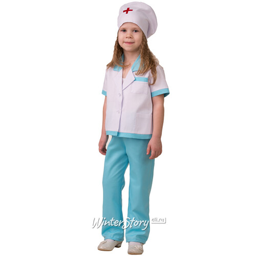 Карнавальный костюм Медсестра госпиталя, рост 152 см Батик