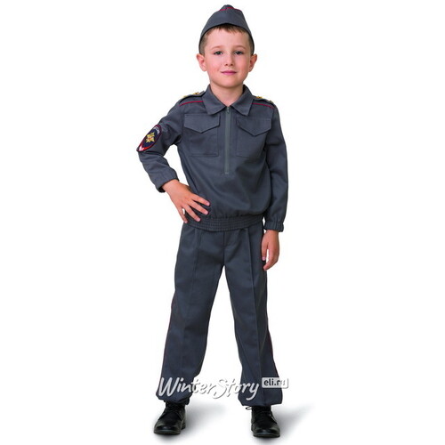 Карнавальный костюм Полицейский, размер 158-80 Батик