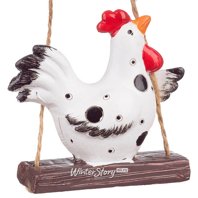 Пасхальное украшение Курочка Несушка 7 см, подвеска Breitner
