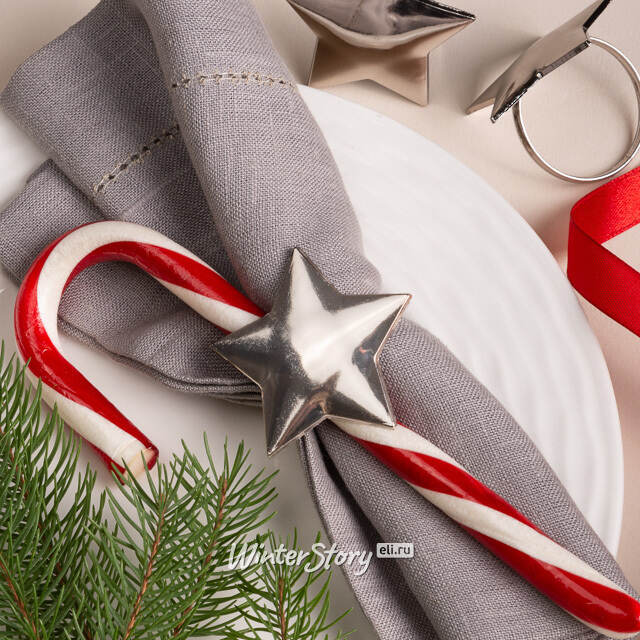 Кольца для салфеток Звезды, 4 шт Kaemingk