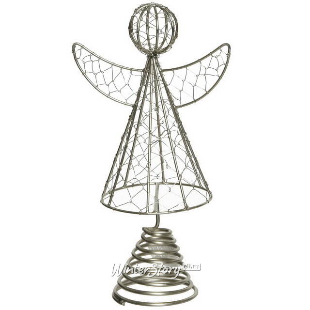 Верхушка на елку Ангел Рождества 29 см Kaemingk