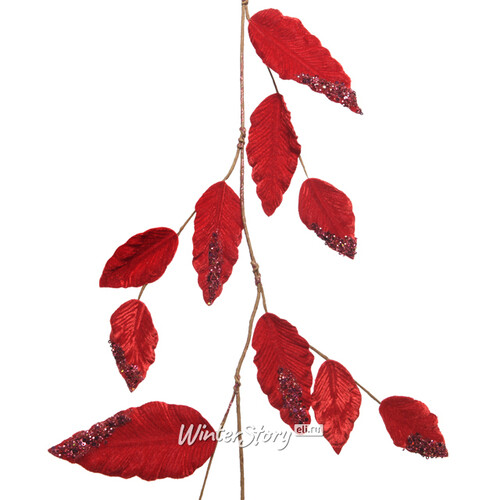 Гирлянда Версальская Осень 110 см красная Kaemingk