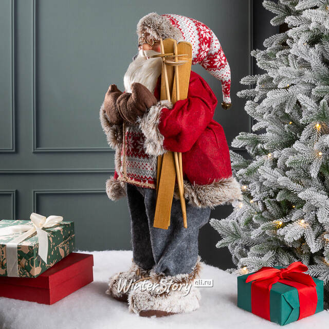 Фигура под елку Санта из сказочного Тронхейма 60 см Kaemingk
