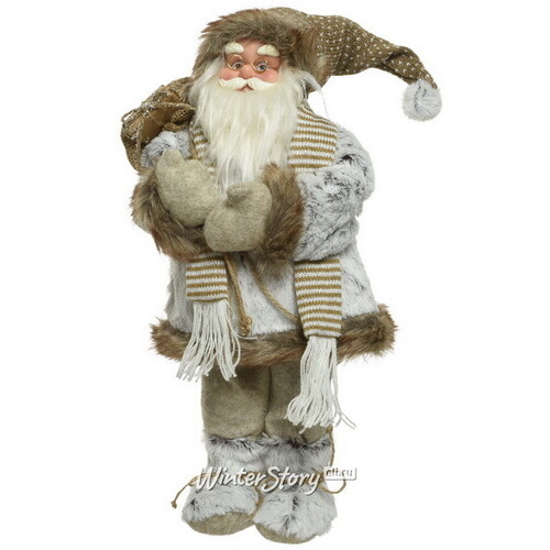 Декоративная фигура Санта-Клаус - Кудесник из снежной Лапландии 60 см Kaemingk