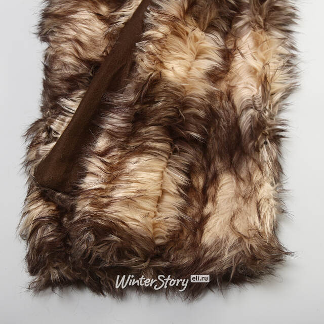 Меховой плед Garten Taupe 150*130 см Kaemingk