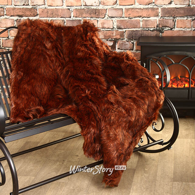 Меховой плед Garten Red 150*130 см Kaemingk