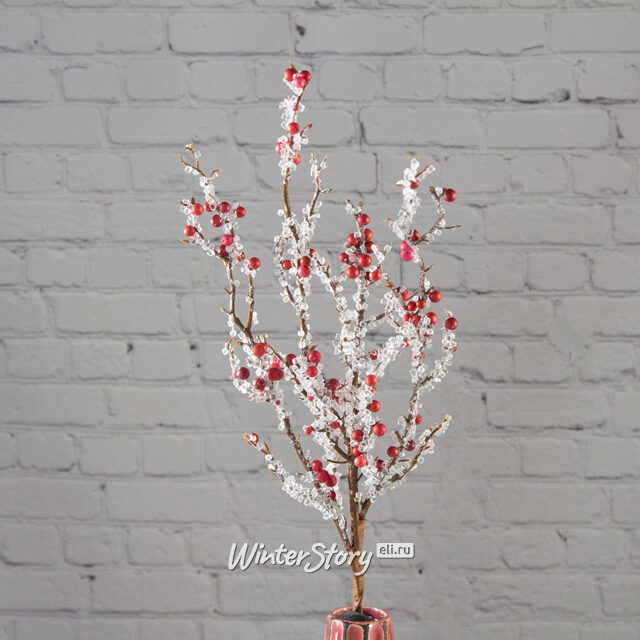 Ветка Морозная Клюковка 55 см Kaemingk