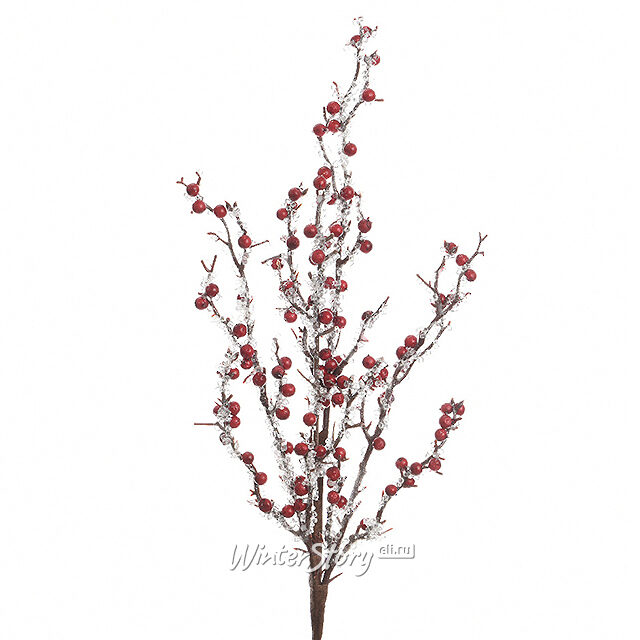 Ветка Морозная Клюковка 55 см Kaemingk