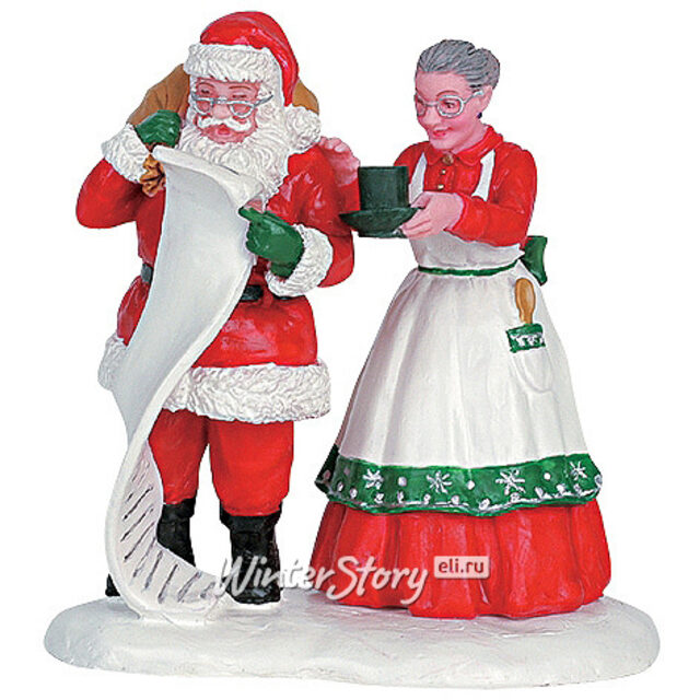 Набор фигурок Горячий шоколад для Санты, 7 см Lemax