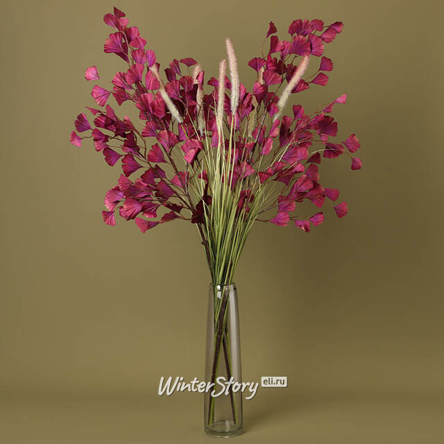 Ваза для цветов Xandra Single 38 см дымчато-серая Edelman