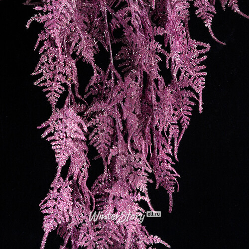 Декоративная ветка-лиана Аспарагус фиолетовая 110 см Kaemingk