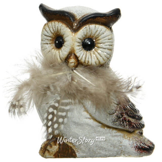 Керамическая статуэтка Совиная Парочка - Филин Энтони 12 см Kaemingk