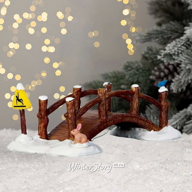Зимний деревянный мост, 19*10 см Lemax (Лемакс)