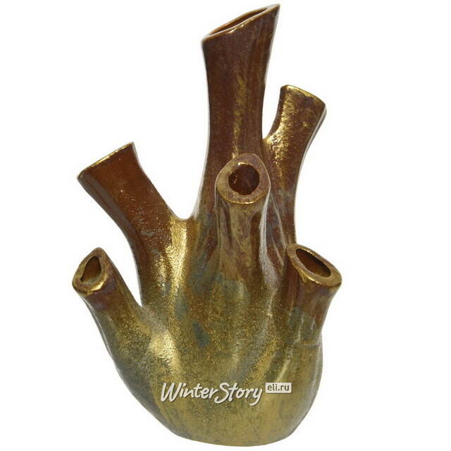 Керамическая ваза Portela 24 см терракотовая Kaemingk