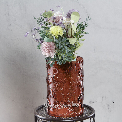 Стеклянная ваза Федеричи 18 см Kaemingk